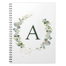 Monogram Eucalyptus Green White Botanisch