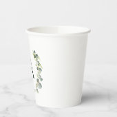 Monogram Eucalyptus Green White Botanisch Papieren Bekers