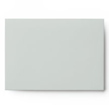 Monogram Eucalyptus Greenery met Return Address 5x
