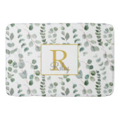 Monogram Eucalyptus Patroon Badmat (Voorkant)