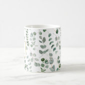 Monogram eucalyptuspatroon koffiemok (Center)