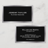 Monogram | Executive | Bedrijfsadviseur Visitekaartje (Voorkant / Achterkant)