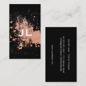 Monogram / Executive Expressive Visitekaartje (Voorkant / Achterkant)