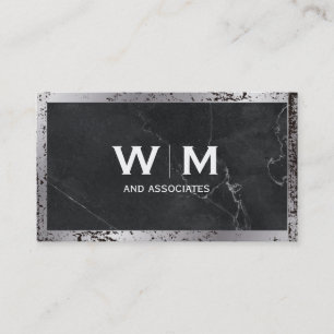 Monogram   Executive   Grunge Vervuild Visitekaartje