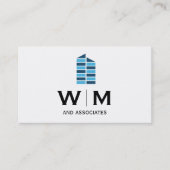 Monogram | Executive | Makelaar in onroerend goed Visitekaartje (Voorkant)