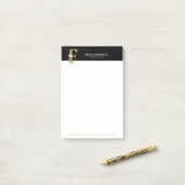 Monogram F Post-it® Notes (Op bureau)