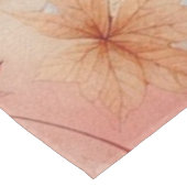 Monogram Fall laat waterverf pastelkleur achter Tafelkleed (Gekanteld)