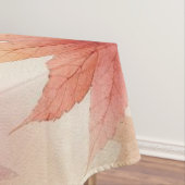 Monogram Fall laat waterverf pastelkleur achter Tafelkleed (Voorbeeld)
