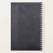 Monogram Familie Foto Collage Planner (Achterkant)