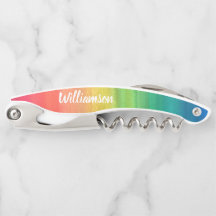 Monogram familie Waterverf kleurrijk