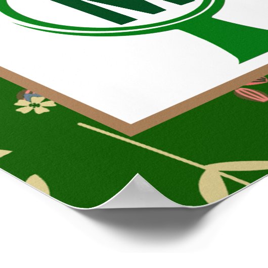 Monogram Family Reunion Banner Poster (Hoek)