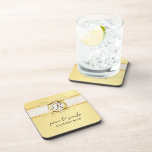 Monogram Fancy  Onderzetter Set