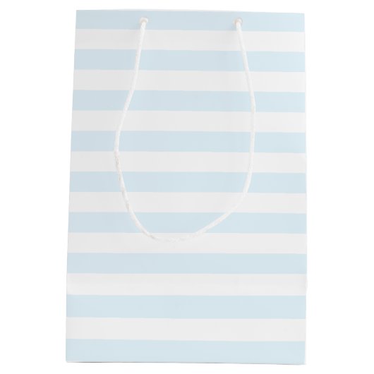 Monogram Fancy Rozen Blueberry Gift Bag Medium Cadeauzakje (Achterkant)