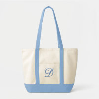 Monogram fancy twee toon-tas. Monogram aanpassen