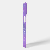 Monogram fantasie waterverf Stijlvol Modern Minima Case-Mate iPhone Case (Achterkant / Rechts)