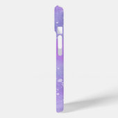 Monogram fantasie waterverf Stijlvol Modern Minima Case-Mate iPhone Case (Achterkant / Links)