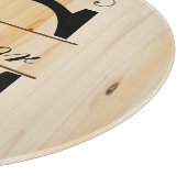 Monogram Faux Butcher Block Wood | DIY-tekst Snijplank (Hoek)