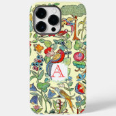 Monogram  Faux Ingeborduurd Patroonfoon Case-Mate iPhone Case (Achterkant)