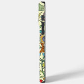 Monogram  Faux Ingeborduurd Patroonfoon Case-Mate iPhone Case (Achterkant / Links)