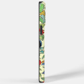 Monogram  Faux Ingeborduurd Patroonfoon Case-Mate iPhone Case (Achterkant / Rechts)