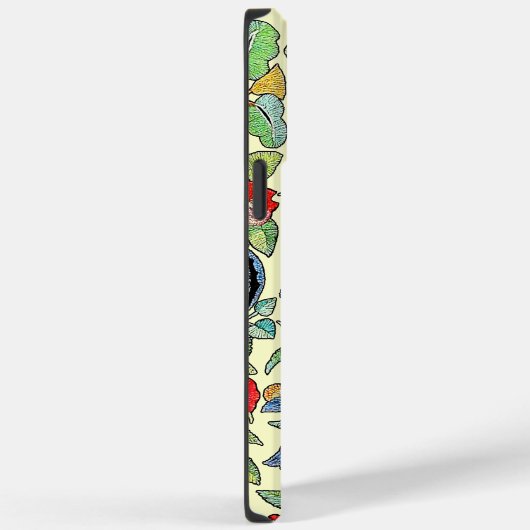 Monogram  Faux Ingeborduurd Patroonfoon Case-Mate iPhone Case (Achterkant / Rechts)