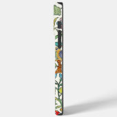 Monogram  Faux Ingeborduurd Patroonfoon Case-Mate iPhone Case (Achterkant / Links)