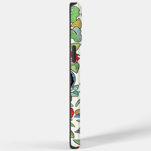 Monogram  Faux Ingeborduurd Patroonfoon Case-Mate iPhone Case (Achterkant / Rechts)