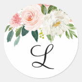 Monogram Favor Sticker (Voorkant)