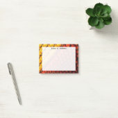 Monogram Feng Shui Gele Rode Lantaarns Post-it® Notes (Kantoor)