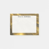 Monogram Feng Shui Gold Bullion Wealth Post-it® Notes (Voorkant)