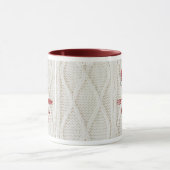 Monogram Festieve Brei Trui Kerstmis  Mok (Midden)