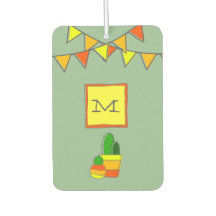 Monogram Festive Fiesta + door de hand getrokken C