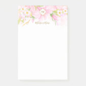 Monogram fijne Waterverf Post-it® Notes (Voorkant)