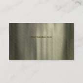 Monogram Financiële Planner - Visitekaartje (Achterkant)