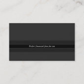 Monogram Financiële Planner - Visitekaartje (Achterkant)