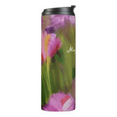 Monogram Fine Art Waterverf Wildbloemen in Dusk Thermosbeker (Gedraaid links)