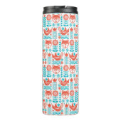 Monogram | Fins kunstpatroon voor vos- en vogelfol Thermosbeker (Achterkant)