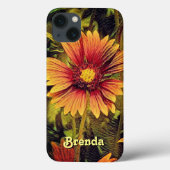 Monogram Firewielventilatornaam Case-Mate iPhone Case (Achterkant)
