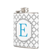 Monogram Flask Bridesmaid Gift Heupfles (Links)