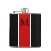 Monogram Flask Groomsman Gift Heupfles (Voorkant)