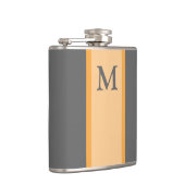 Monogram Flask Groomsman Gift Heupfles (Rechts)