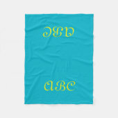 Monogram Fleece Blanket Deken (Voorkant)
