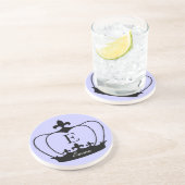 Monogram Fleur-de-lis Crown Onderzetter (Zijkant)