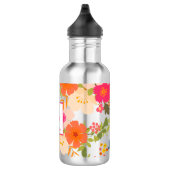 Monogram Floral Botanical Waterfles (Rechts)