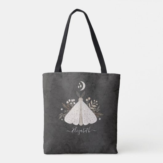 Monogram  Floral Butterfly Canvas tas (Achterkant)