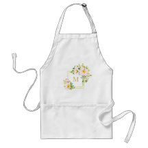 Monogram Floral Chic Pastel Cute Rozen Bouquet