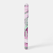 Monogram Floral iPhone 16 Hoesje (Rechterkant)