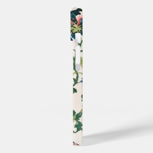 Monogram Floral Ontwerp Case-Mate iPhone Case (Achterkant / Links)