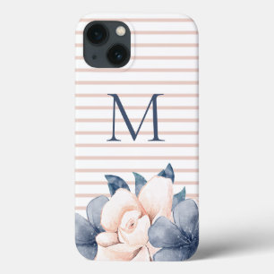 Monogram Floral Pink Case-Mate iPhone Case