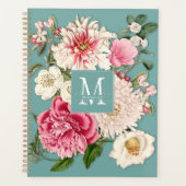 Monogram Floral Planner (Voorkant)